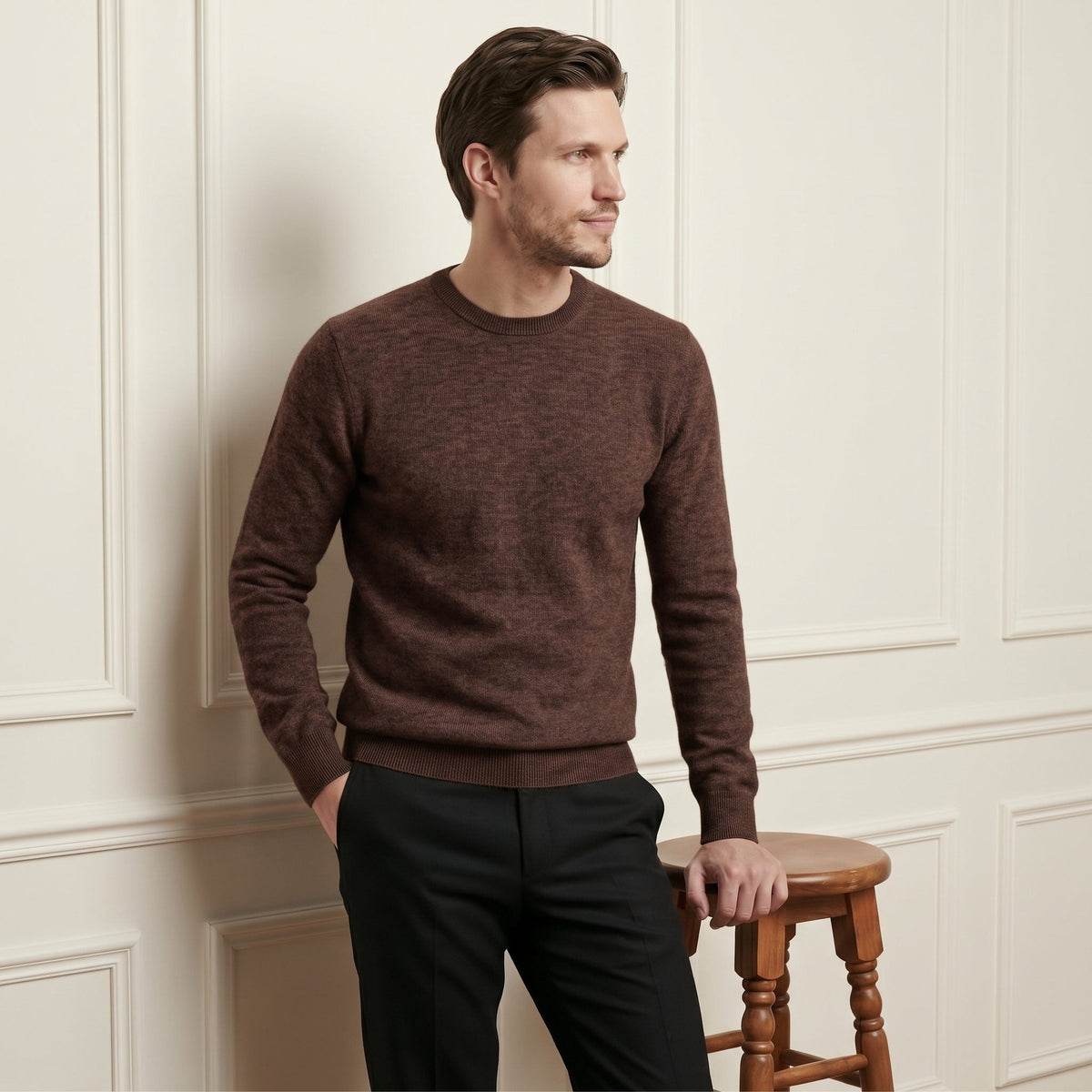 Men's Cashmere Crewneck Sweater - The Original