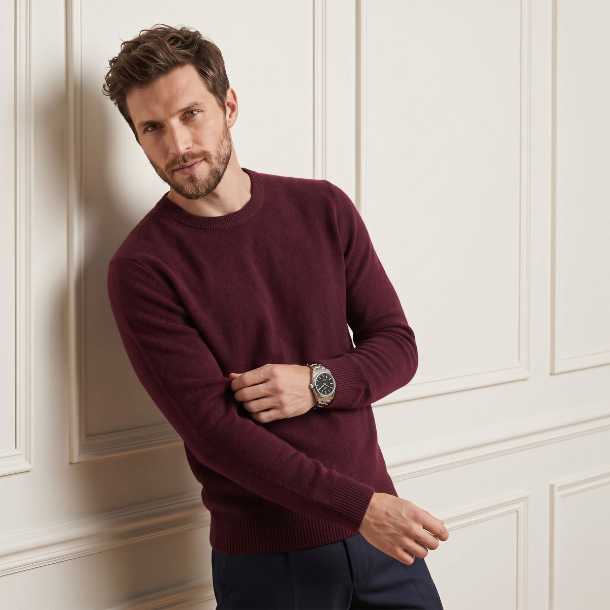 Men's Cashmere Crewneck Sweater - The Original