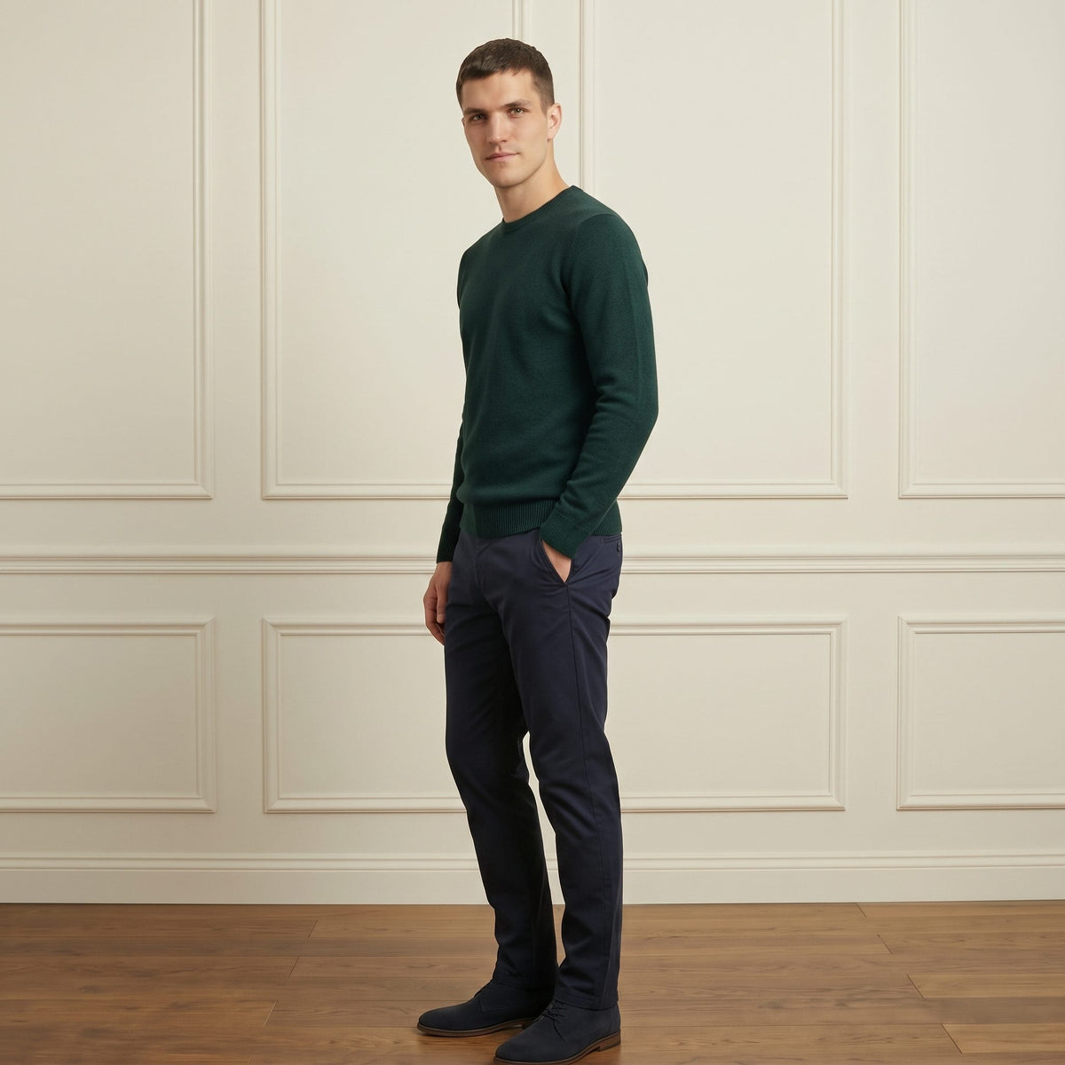 Men's Cashmere Crewneck Sweater - The Original