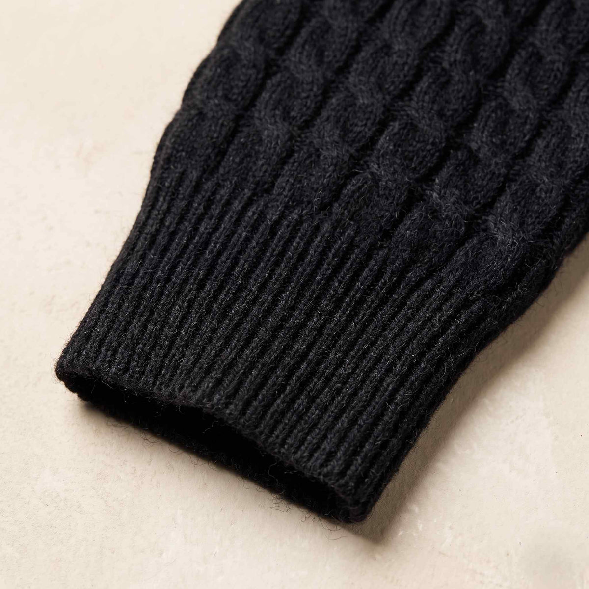 Cashmere Cable-Knit Sweater - Atlas Hand-Knitted