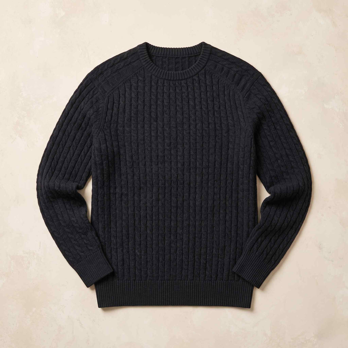 Cashmere Cable-Knit Sweater - Atlas Hand-Knitted