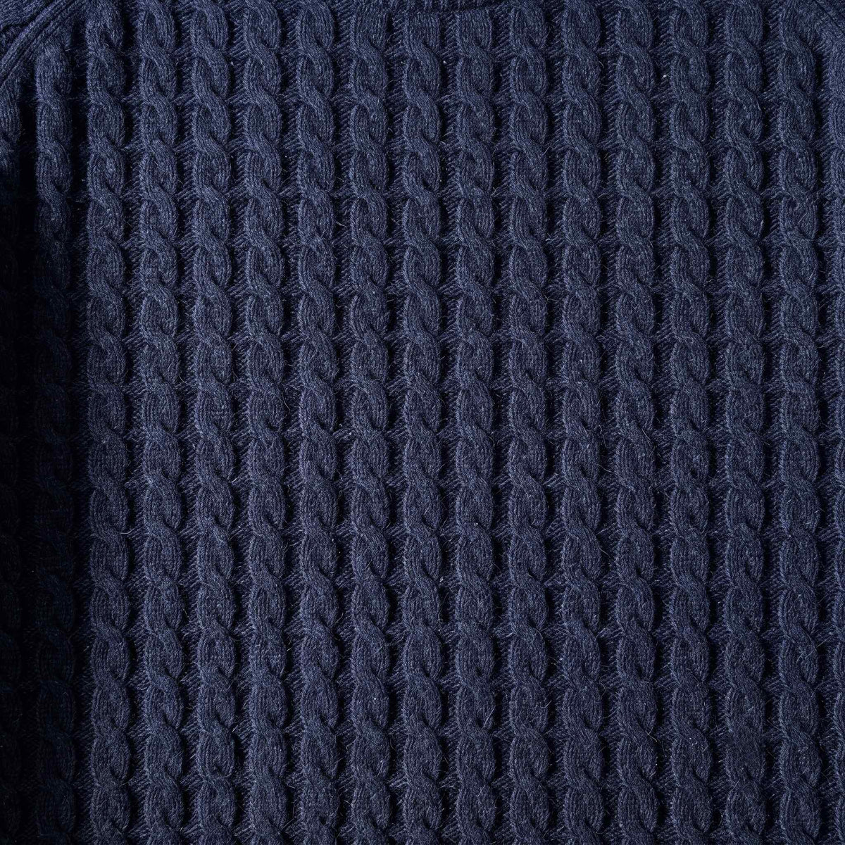 Cashmere Cable-Knit Sweater - Atlas Hand-Knitted