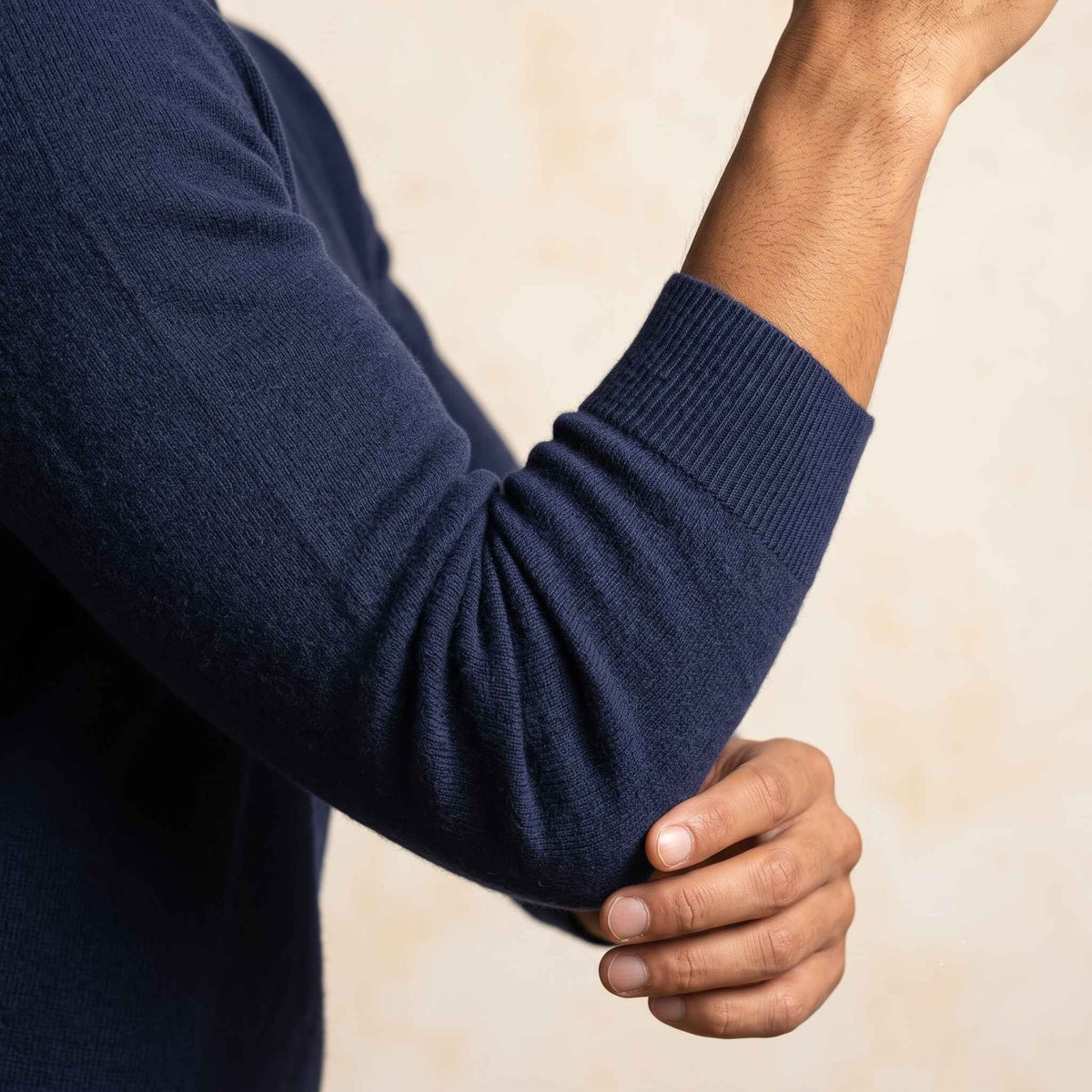 Men's Cashmere Half-Zip Sweater - Embrace