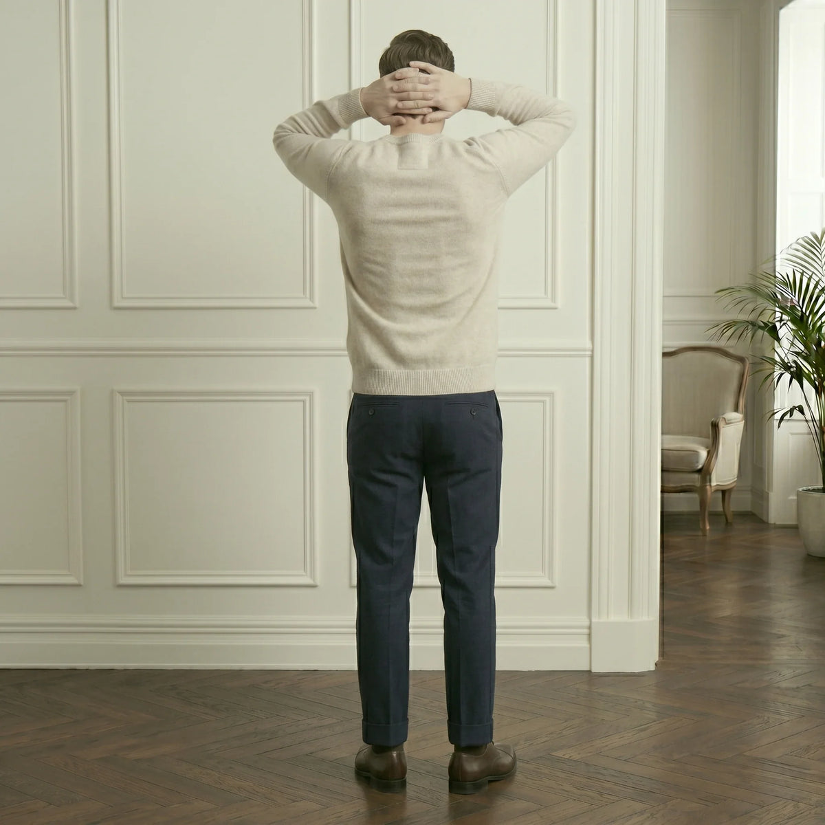 Men's Cashmere Crewneck Sweater - The Original
