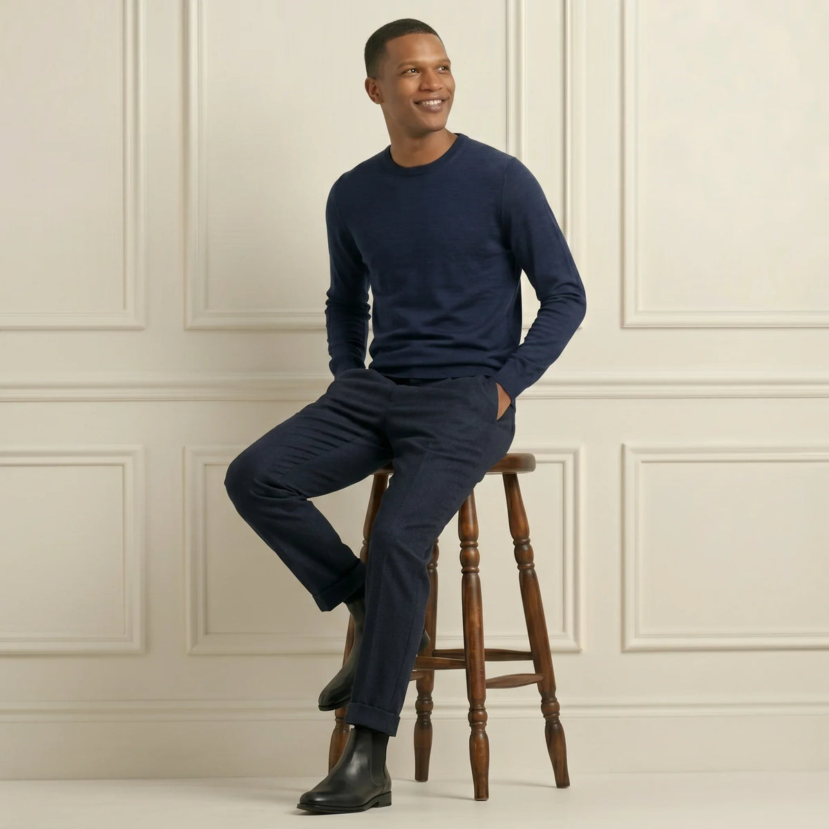 Men's Cashmere Crewneck Sweater - The Original