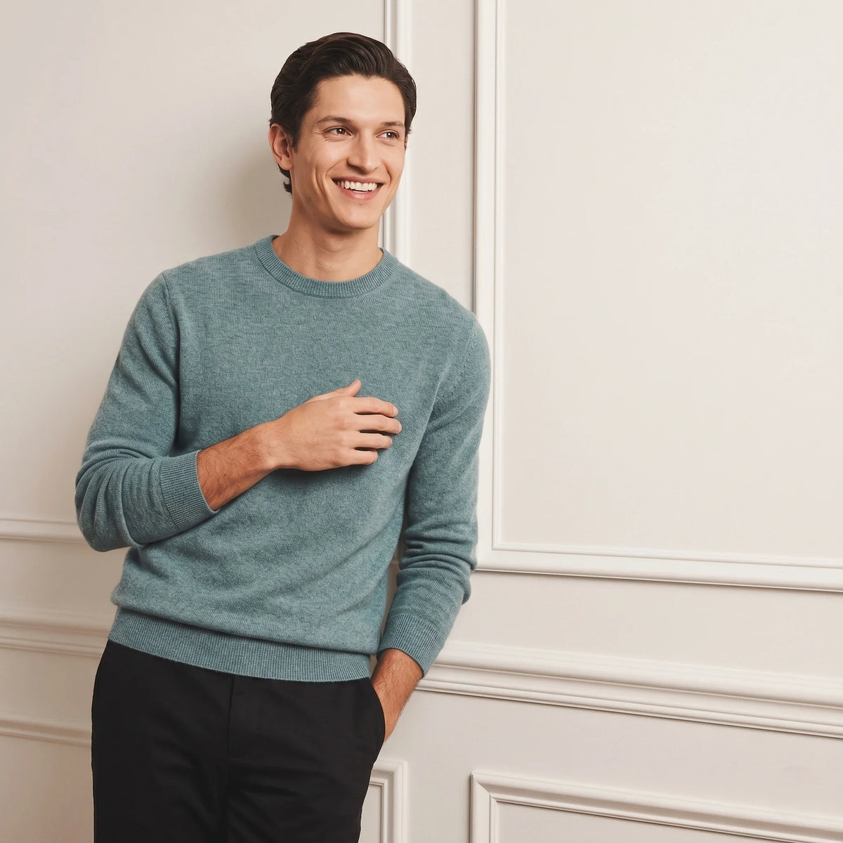 Men's Cashmere Crewneck Sweater - The Original